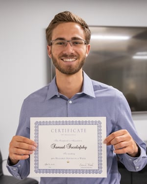 Employee with Training Certification