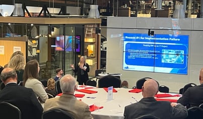 Sarah at FEI PD Event