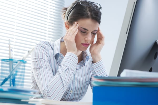 Executive stressed over ERP implementation failure