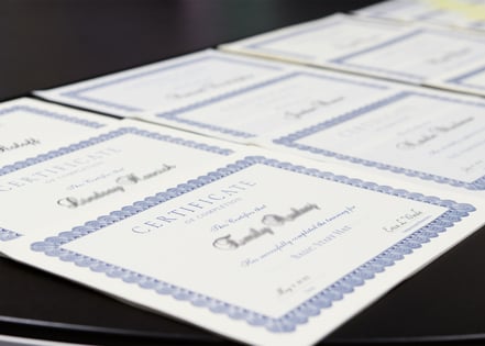 ERP Advisors Group Certificates