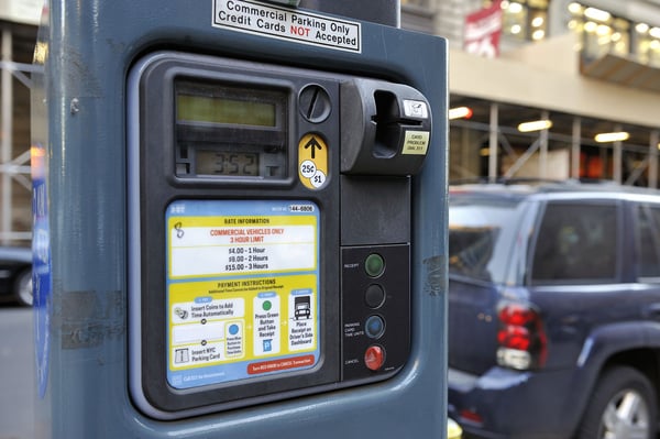 Parking meter illustrating ERP government case study