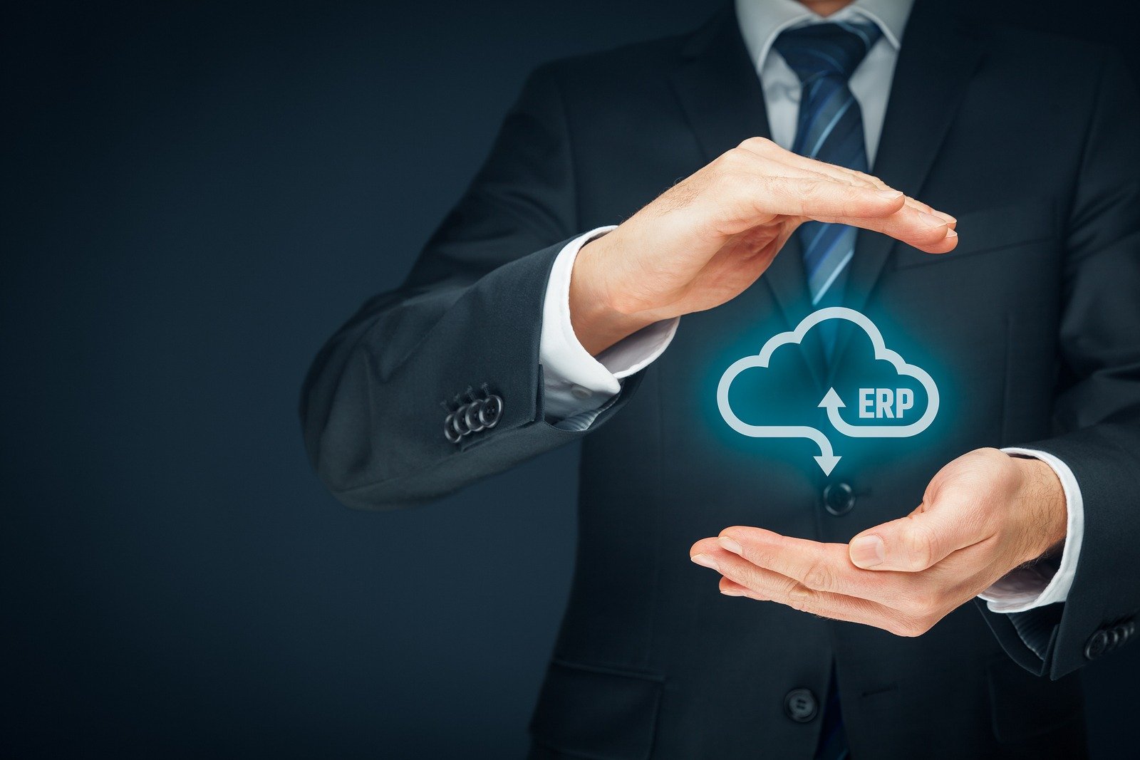 Cloud ERP illustration